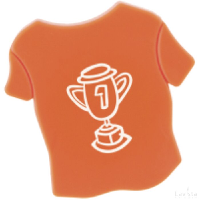 T-shirt magneet oranje