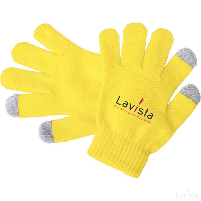 Pigun Touchscreen Handschoenen Voor Kinderen Geel
