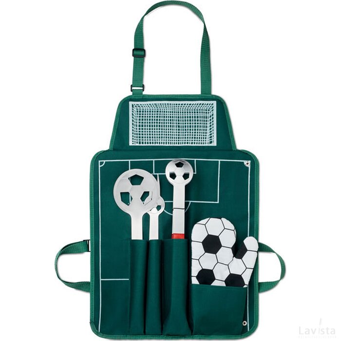 Voetbal bbq-set Donau bally groen