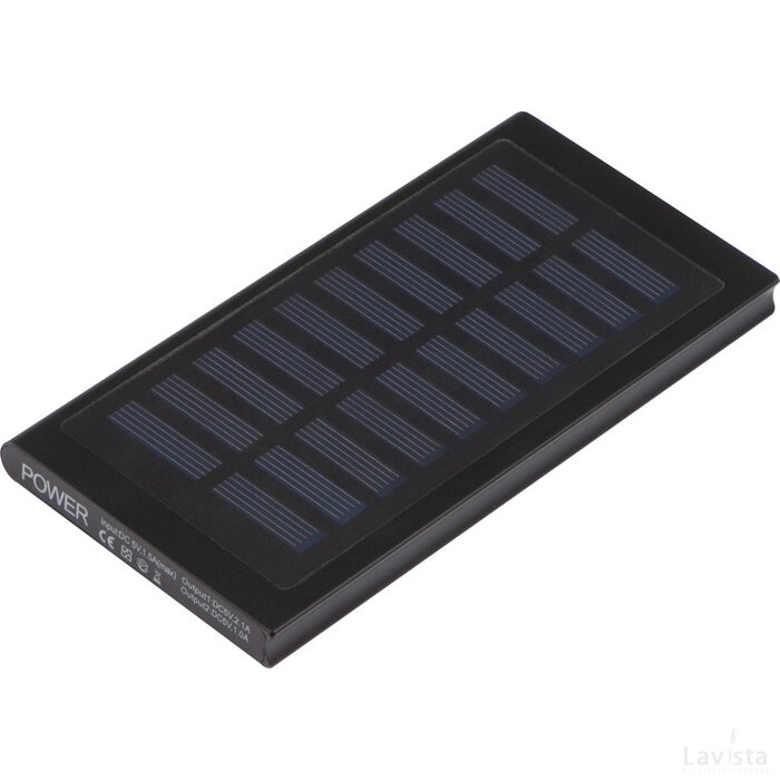 Solar powerbank zwart