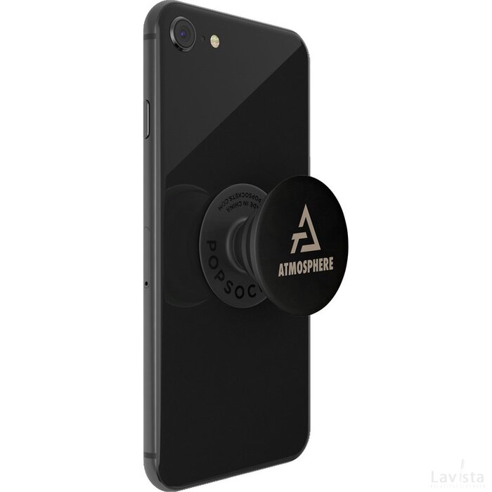 Popsockets® Aluminium Telefoonhouder Zwart