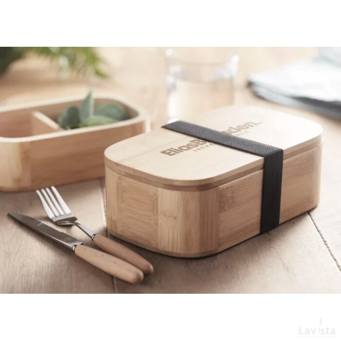 Bamboe lunchbox (650ml) Bruin