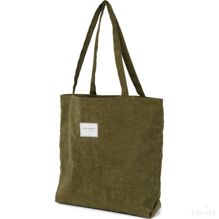 Norländer Ribbel Totebag Groen