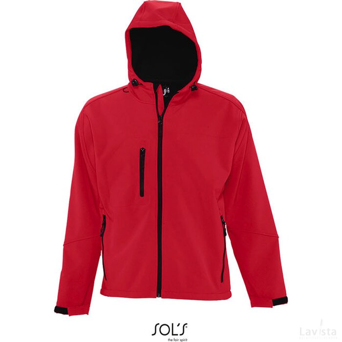 Replay heren softshell jas Replay men pepper red