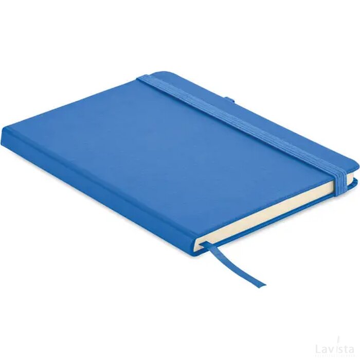 Gerecycled pu a5 notitieboek Arpu royal blauw