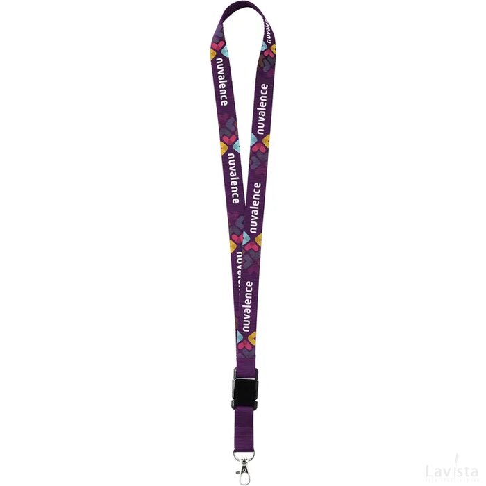 Lanyard Sublimatie Buckle Keycord 25 Mm Multicolour