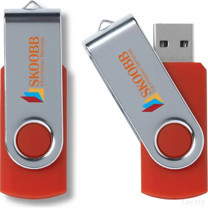 Usb Twist 8 Gb Rood