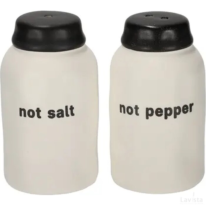 JENS Living Text Salt & Pepper Set