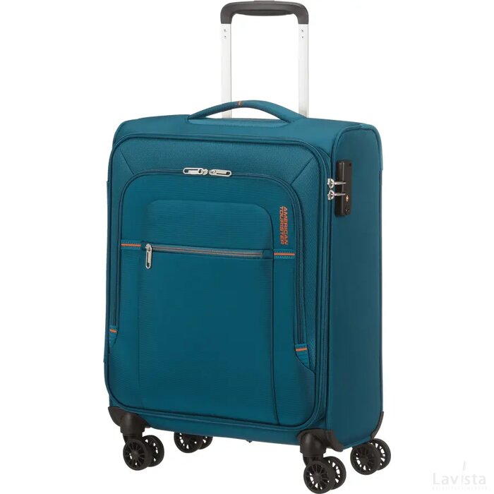 American Tourister Crosstrack Spinner 55 Navy/Orange