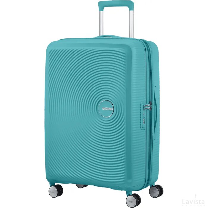 American Tourister Soundbox Spinner 67 EXP. Turquoise Tonic