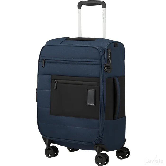 Samsonite Vaycay Spinner 55 EXP. Length 35 cm Navy Blue