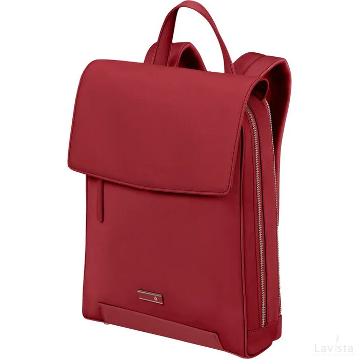 Samsonite Zalia 3.0 Backpack W/Flap 14.1" Dark Red