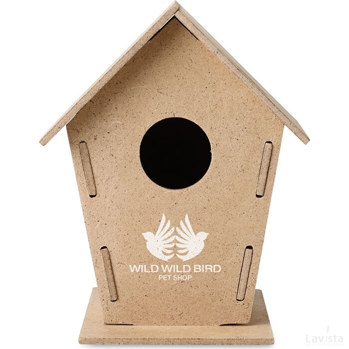 Vogelhuisje van mdf Woohouse hout